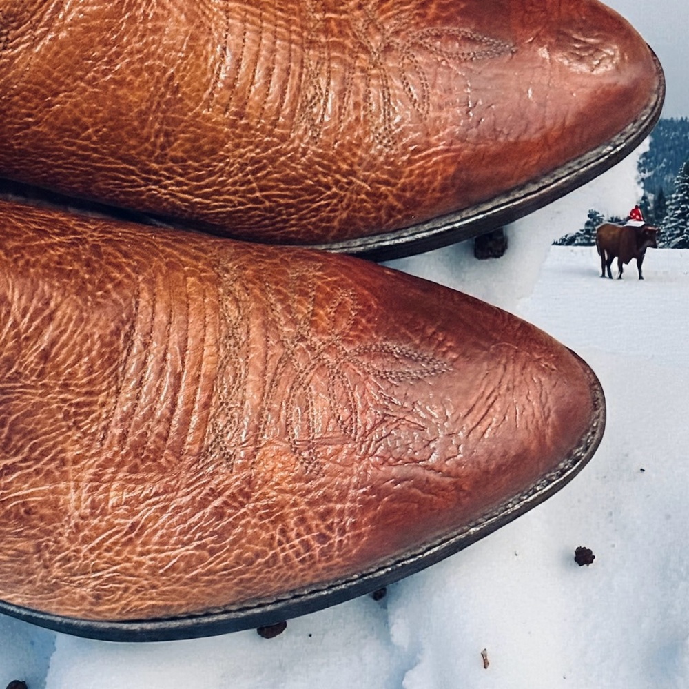 🔥 Dan Post Bullhide Cowboy Boots 11D USA Made – Christmas Special 🎁 - Picture 11 of 16
